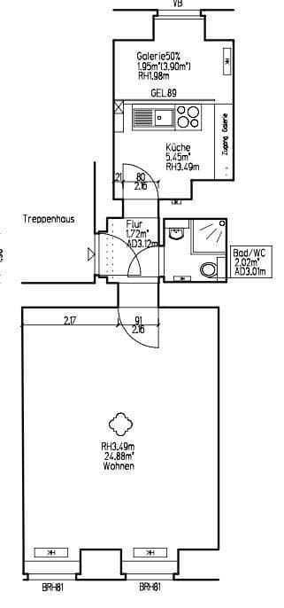 Predaj bytu 1-izbový 37 m², Kloedenstr. 4, Berlin, Berlín Predaj bytu 1-izbový 37 m², Kloedenstr. 4, Berlin, Berlín