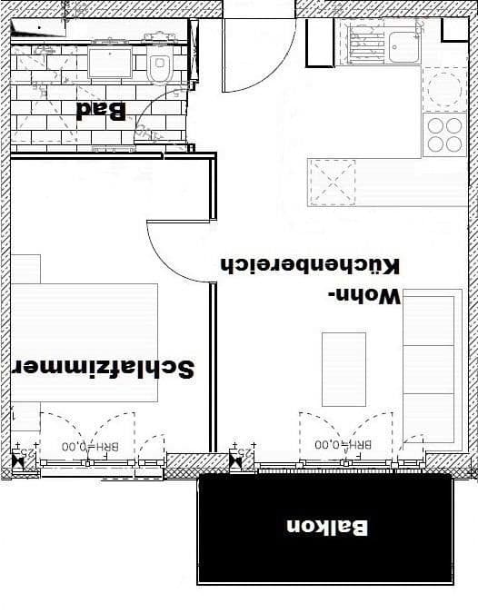 Prenájom bytu 2-izbový 47 m², Henriette-Lustig-Str. 6, Berlin, Berlín Prenájom bytu 2-izbový 47 m², Henriette-Lustig-Str. 6, Berlin, Berlín