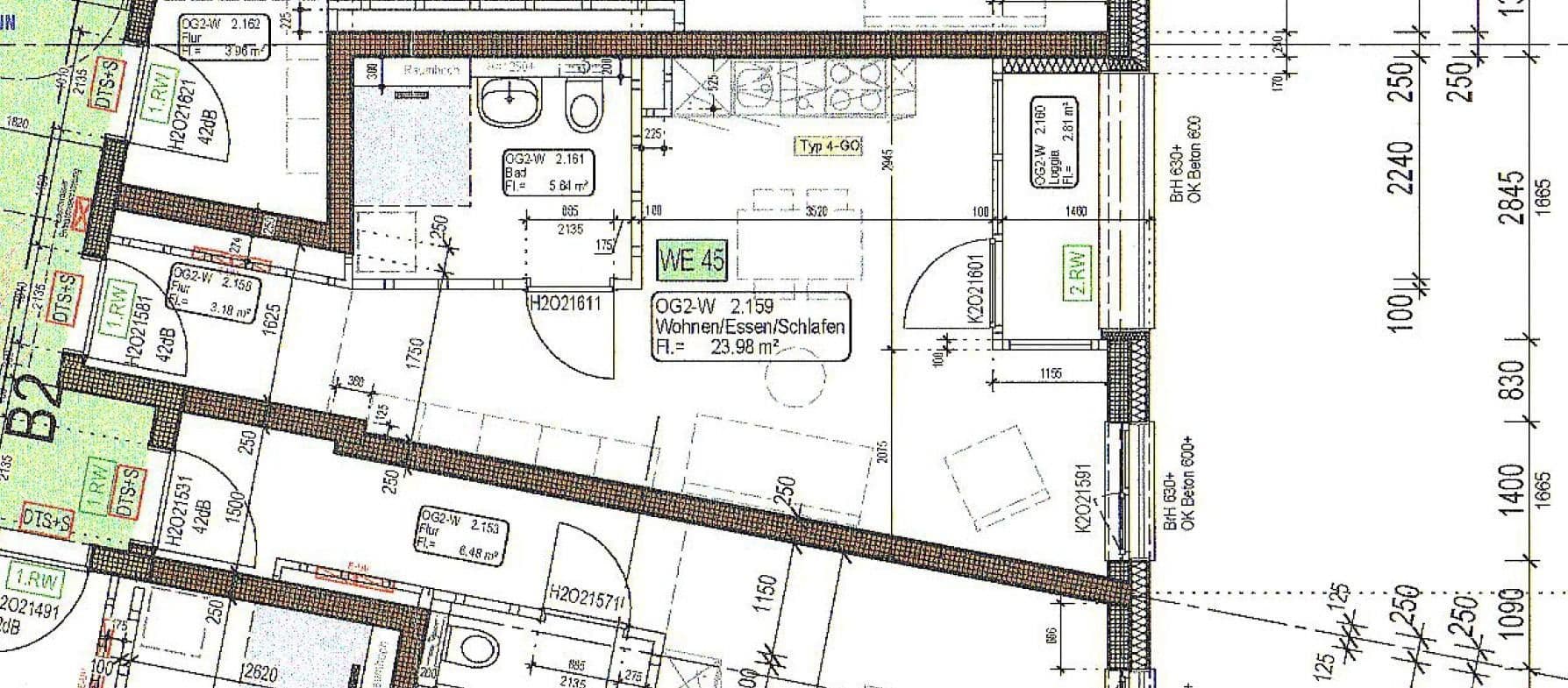 Prenájom bytu 1-izbový 43 m², Johanna-Dachs-Str., Regensburg, Bavorsko Prenájom bytu 1-izbový 43 m², Johanna-Dachs-Str., Regensburg, Bavorsko