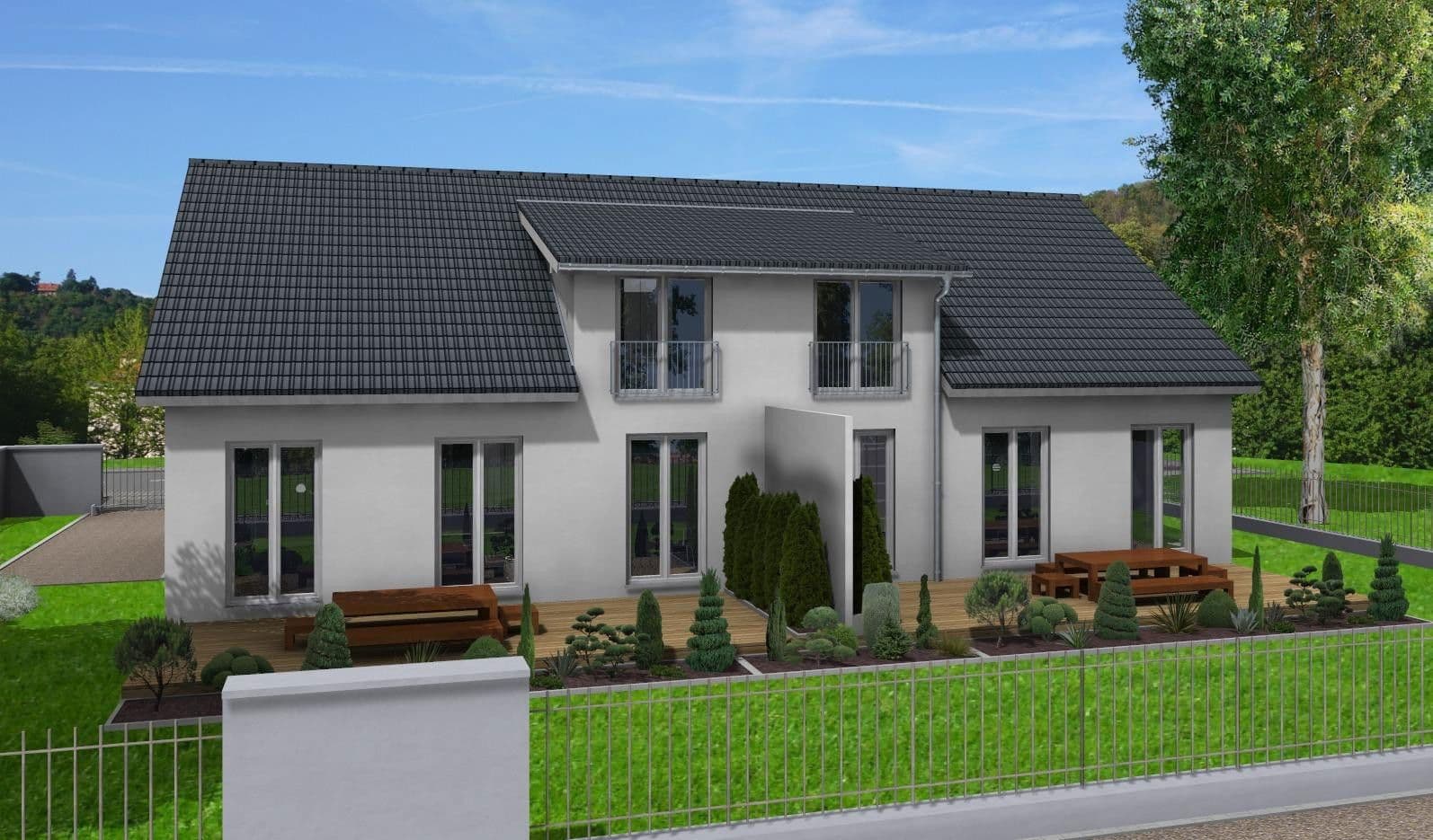 Predaj domu 116 m², pozemek 420 m², Kapellenstraße, Hofstetten, Bavorsko Predaj domu 116 m², pozemek 420 m², Kapellenstraße, Hofstetten, Bavorsko