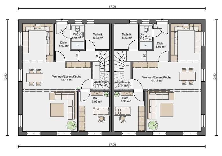 Predaj domu 116 m², pozemek 420 m², Kapellenstraße, Hofstetten, Bavorsko Predaj domu 116 m², pozemek 420 m², Kapellenstraße, Hofstetten, Bavorsko