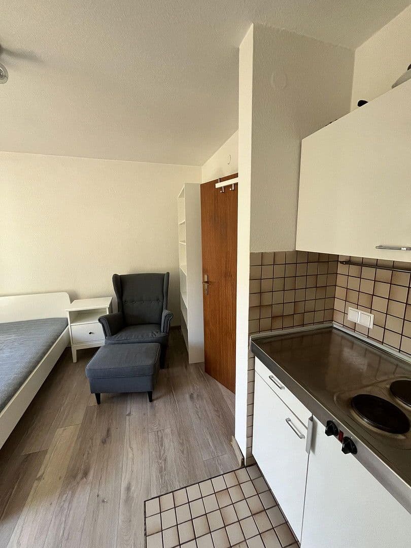 Prenájom bytu 1-izbový 21 m², Alter Kirchhainer Weg 42B, Marburg, Hesensko Prenájom bytu 1-izbový 21 m², Alter Kirchhainer Weg 42B, Marburg, Hesensko