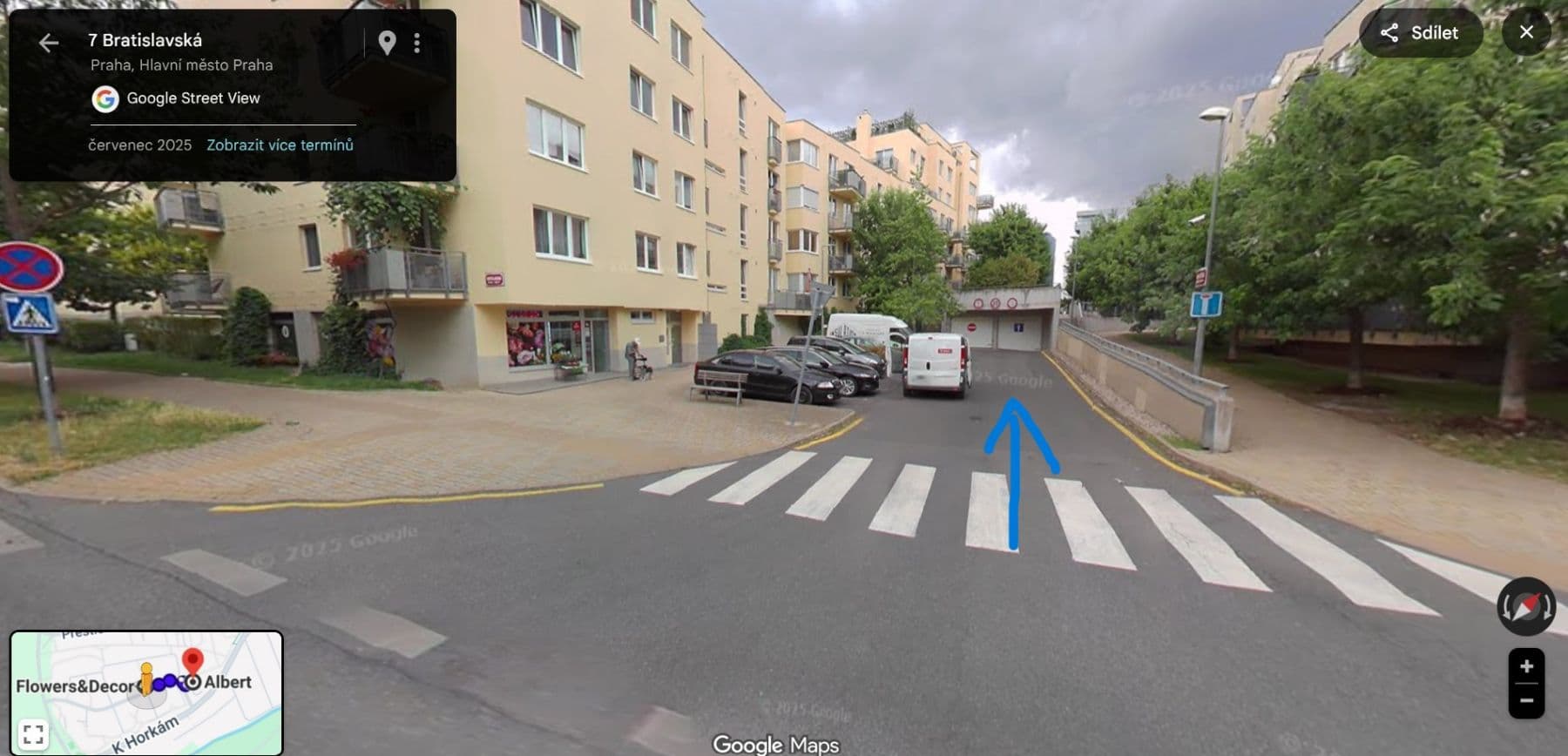 Prenájom garáže 17 m², Bratislavská, Praha, Praha Prenájom garáže 17 m², Bratislavská, Praha, Praha