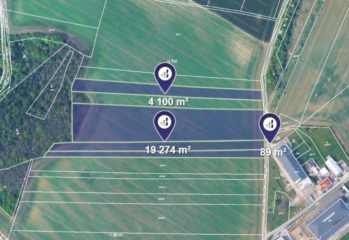 Predaj pozemku 22.581 m², Kuřim, Jihomoravský kraj Predaj pozemku 22.581 m², Kuřim, Jihomoravský kraj