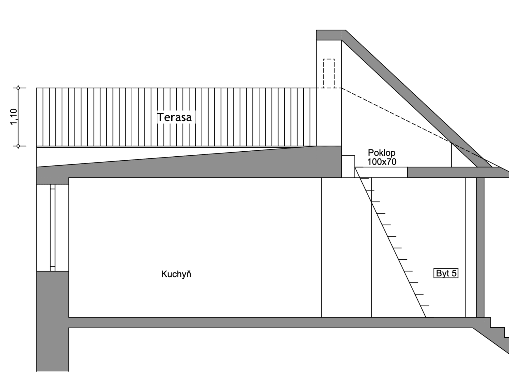 Predaj bytu 3-izbový 74 m², Jílkova, Brno, Jihomoravský kraj Predaj bytu 3-izbový 74 m², Jílkova, Brno, Jihomoravský kraj
