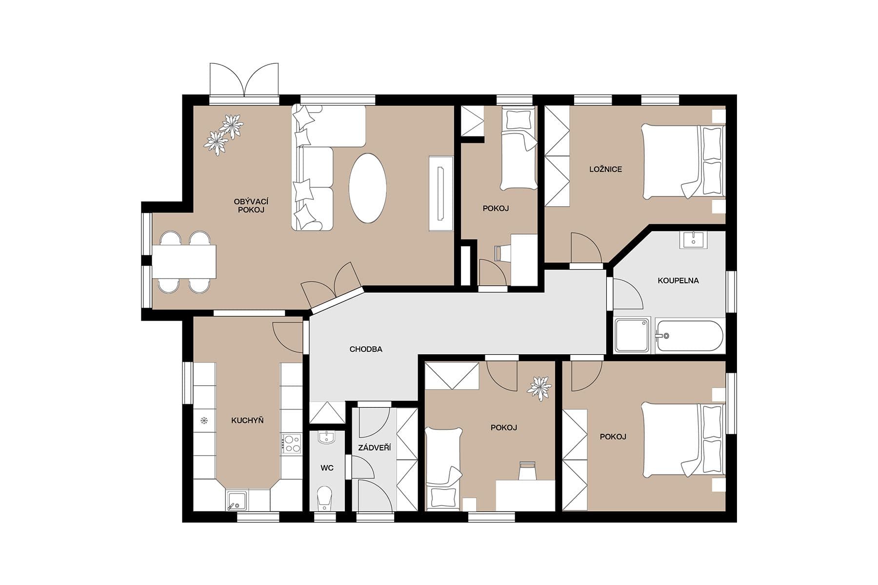 Predaj domu 150 m², pozemek 934 m², Zahradní, Vědomice, Ústecký kraj Predaj domu 150 m², pozemek 934 m², Zahradní, Vědomice, Ústecký kraj