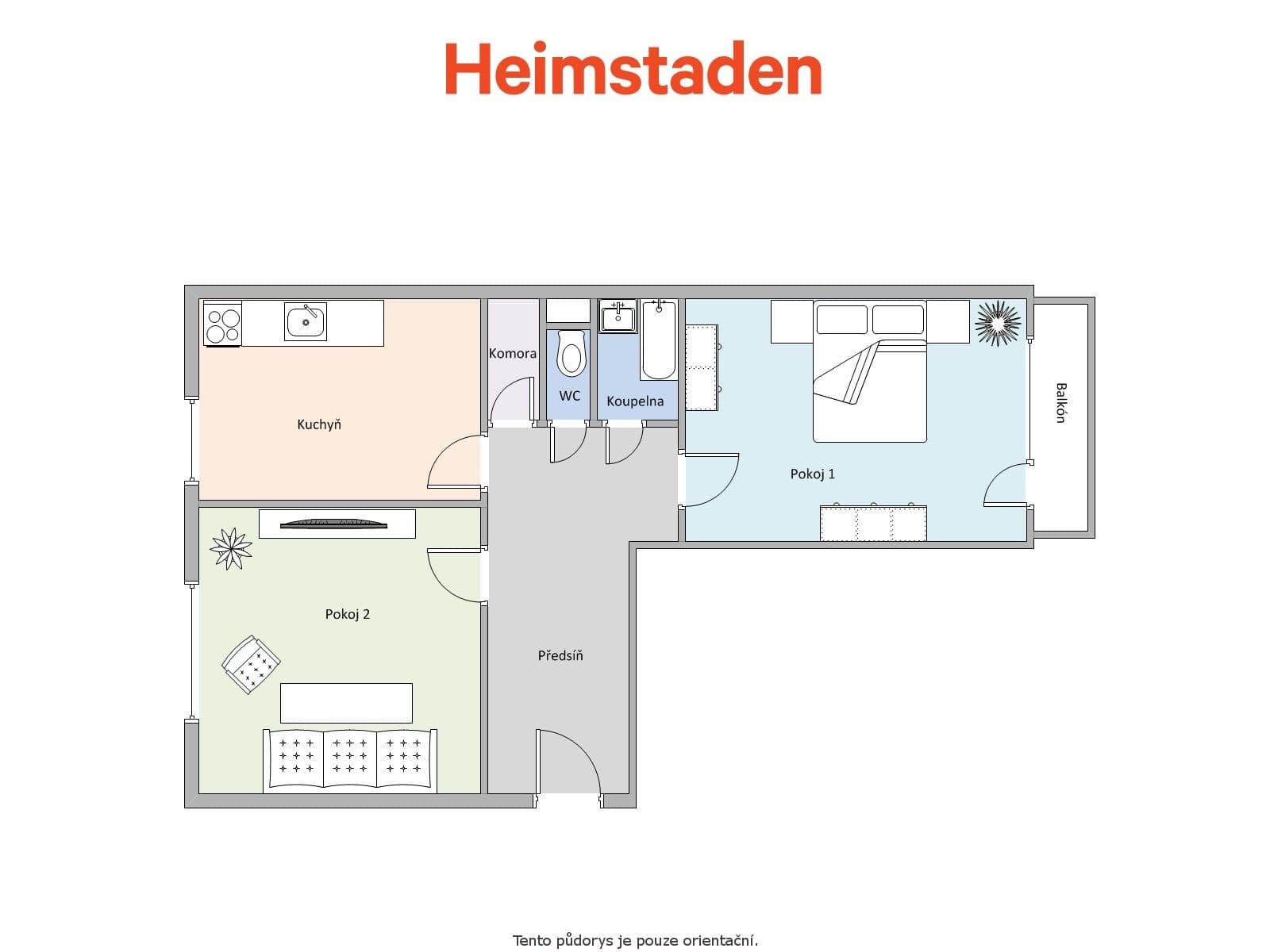 Prenájom bytu 2-izbový 54 m², tř. Osvobození, Karviná, Moravskoslezský kraj Prenájom bytu 2-izbový 54 m², tř. Osvobození, Karviná, Moravskoslezský kraj
