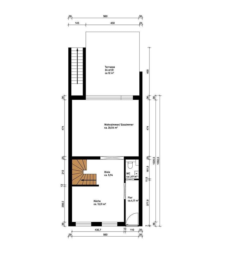 Predaj domu 116 m², pozemek 224 m², Hamburg, Hamburg Predaj domu 116 m², pozemek 224 m², Hamburg, Hamburg