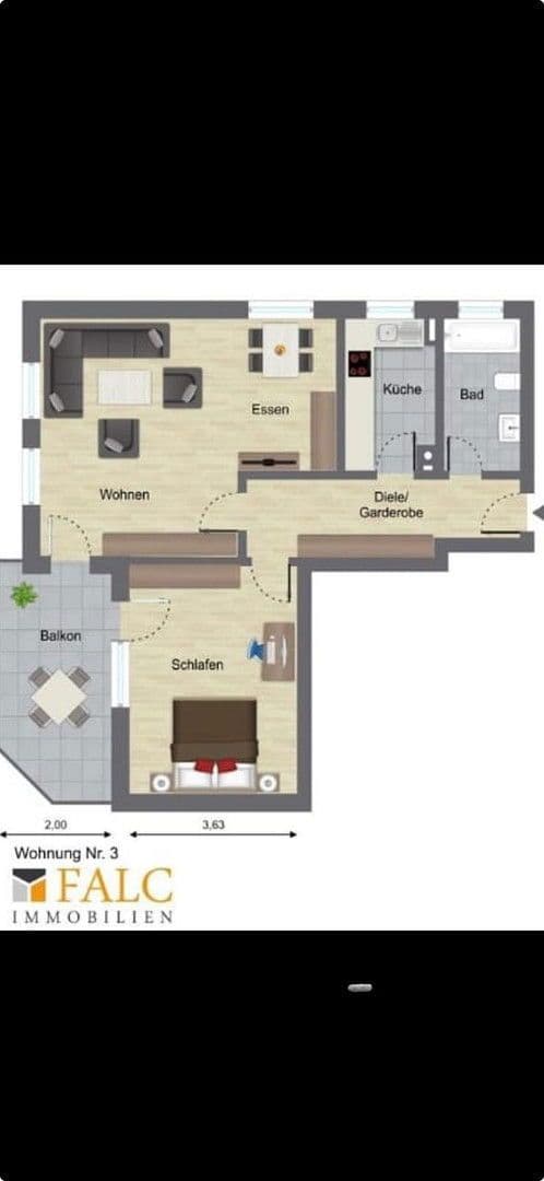 Prenájom bytu 2-izbový 74 m², Alfred Minner Str.3, Heilbronn, Bádensko-Wurttembersko Prenájom bytu 2-izbový 74 m², Alfred Minner Str.3, Heilbronn, Bádensko-Wurttembersko