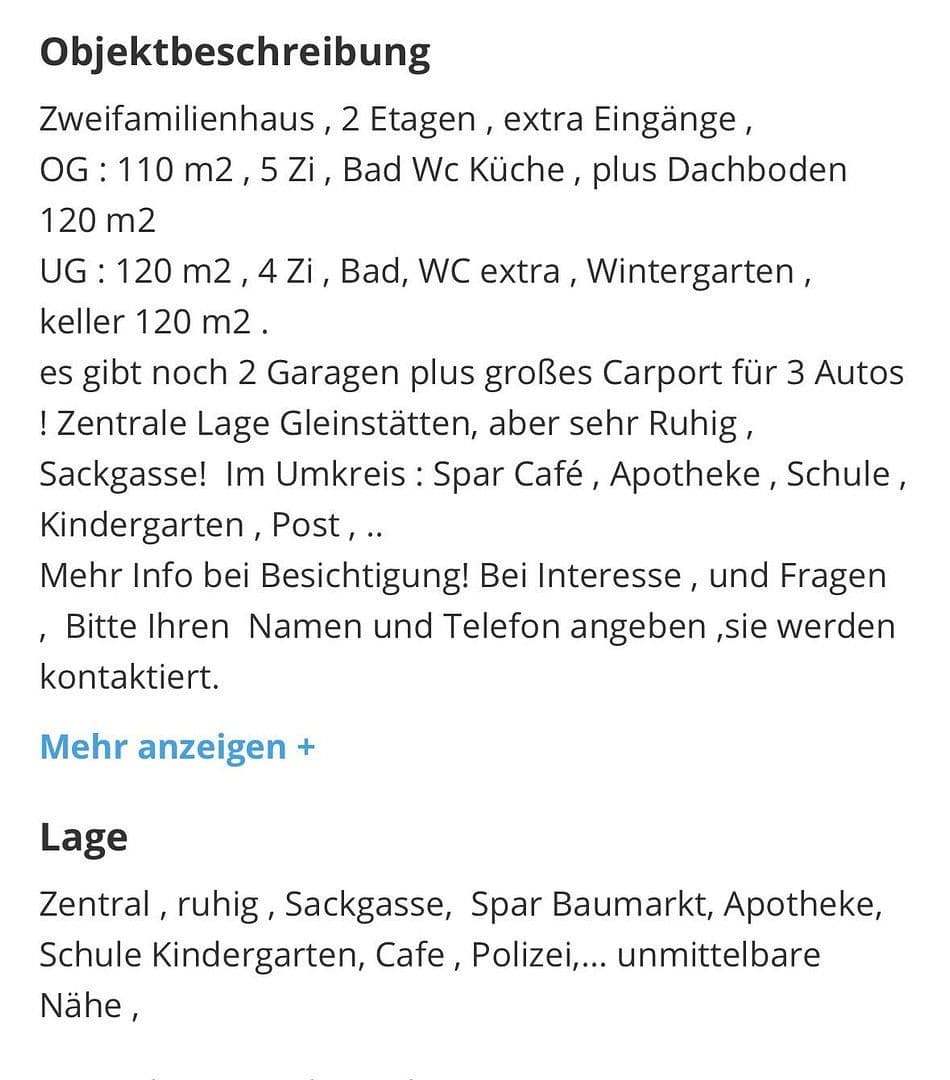 Predaj domu 240 m², pozemek 2.000 m², Gleinstätten 157, Gleinstätten, Štajersko Predaj domu 240 m², pozemek 2.000 m², Gleinstätten 157, Gleinstätten, Štajersko