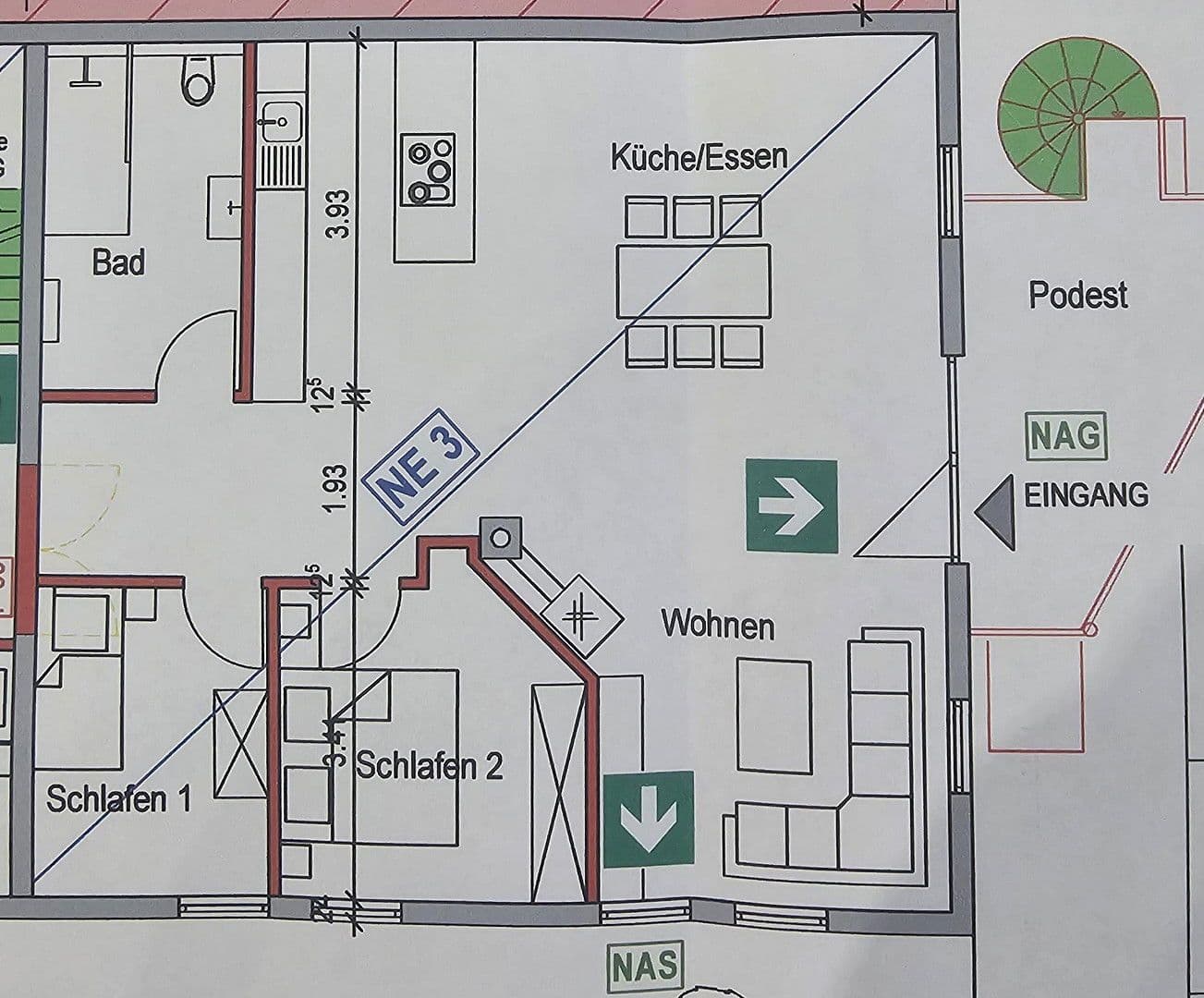 Prenájom bytu 3-izbový 98 m², Müllergasse 1, Geislingen, Bádensko-Wurttembersko Prenájom bytu 3-izbový 98 m², Müllergasse 1, Geislingen, Bádensko-Wurttembersko