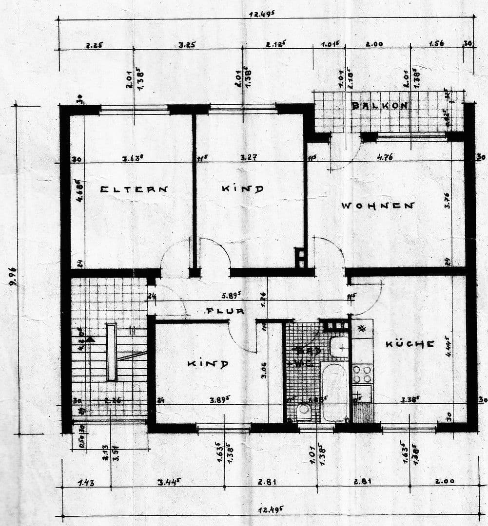 Prenájom bytu 4-izbový 93 m², Herford, Severné Porýnie - Westfálsko Prenájom bytu 4-izbový 93 m², Herford, Severné Porýnie - Westfálsko