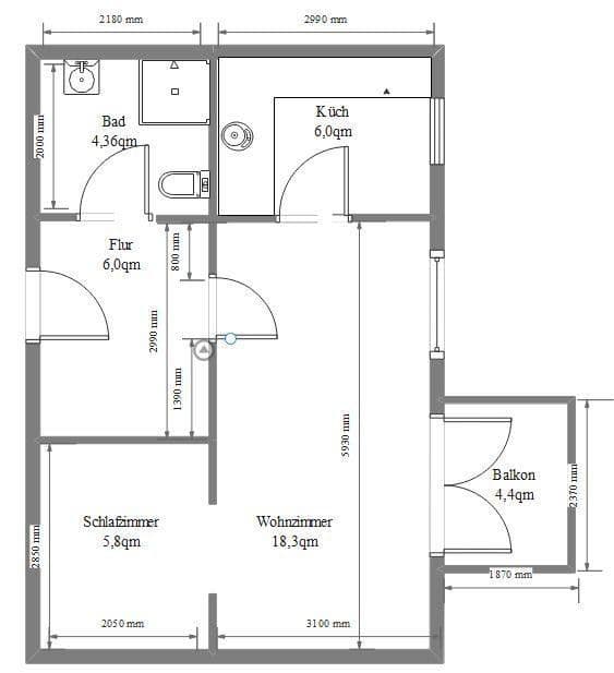 Prenájom bytu 1-izbový 42 m², Riebeckstr. 9, Leipzig, Sasko Prenájom bytu 1-izbový 42 m², Riebeckstr. 9, Leipzig, Sasko