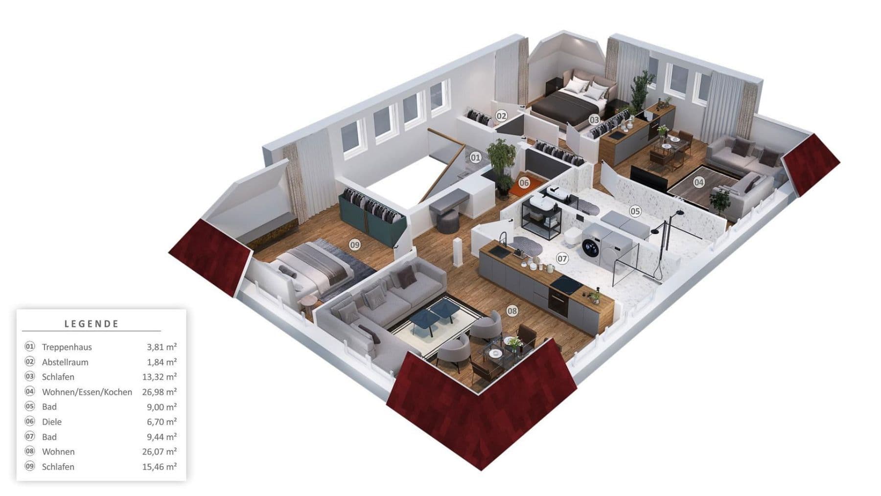 Predaj bytu 2-izbový 55 m², Bad Lauterberg im Harz, Dolné Sasko Predaj bytu 2-izbový 55 m², Bad Lauterberg im Harz, Dolné Sasko