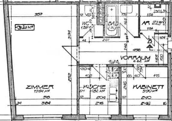 Prenájom bytu 2-izbový 44 m², Wien, Viedeň Prenájom bytu 2-izbový 44 m², Wien, Viedeň