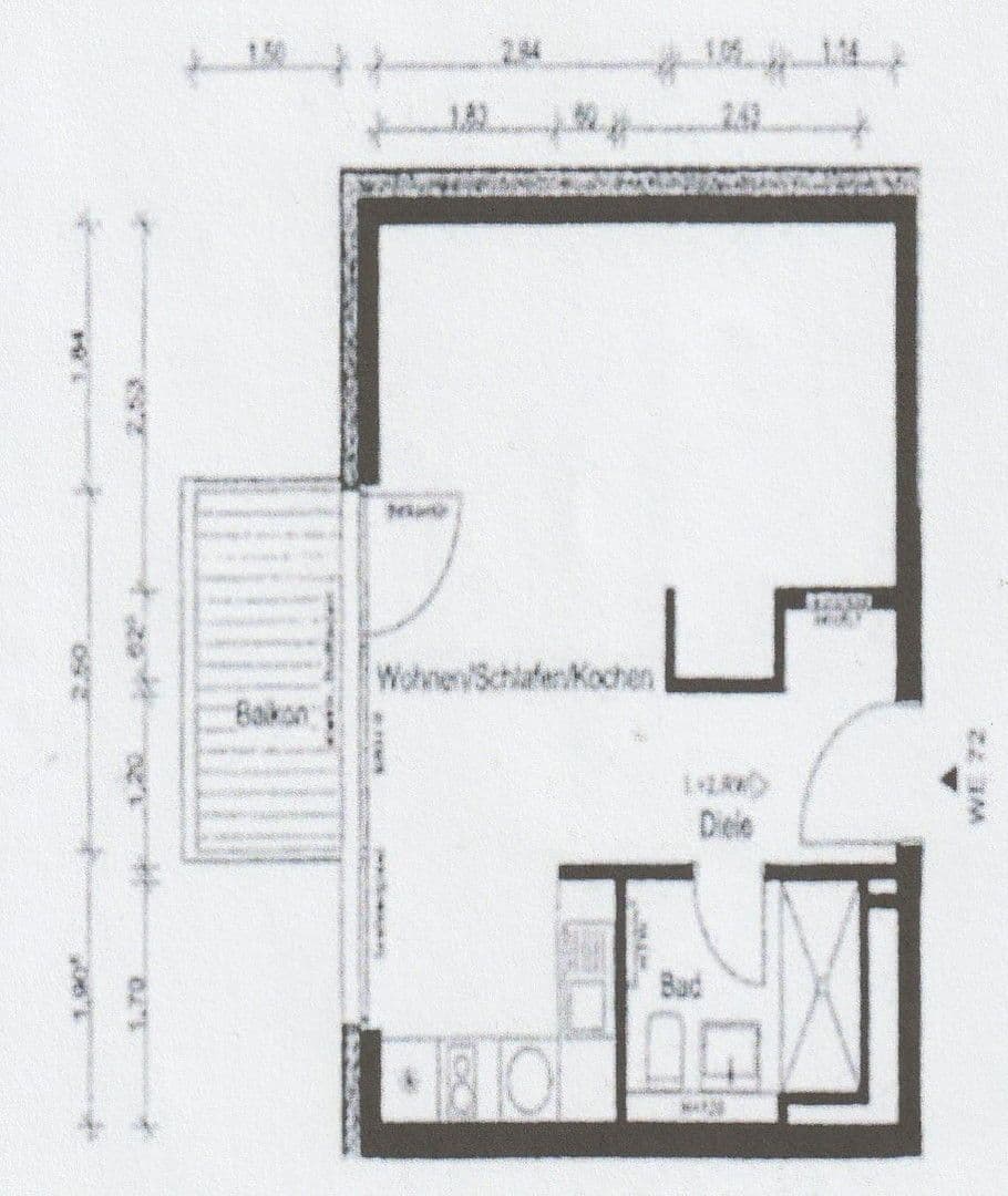 Prenájom bytu 1-izbový 35 m², Bossestr. 7, Berlin, Berlín Prenájom bytu 1-izbový 35 m², Bossestr. 7, Berlin, Berlín