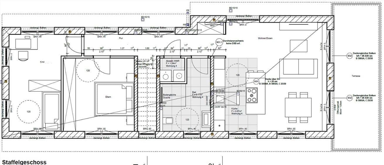 Prenájom bytu 3-izbový 93 m², Siegburger Straße 44a, Overath, Severné Porýnie - Westfálsko Prenájom bytu 3-izbový 93 m², Siegburger Straße 44a, Overath, Severné Porýnie - Westfálsko