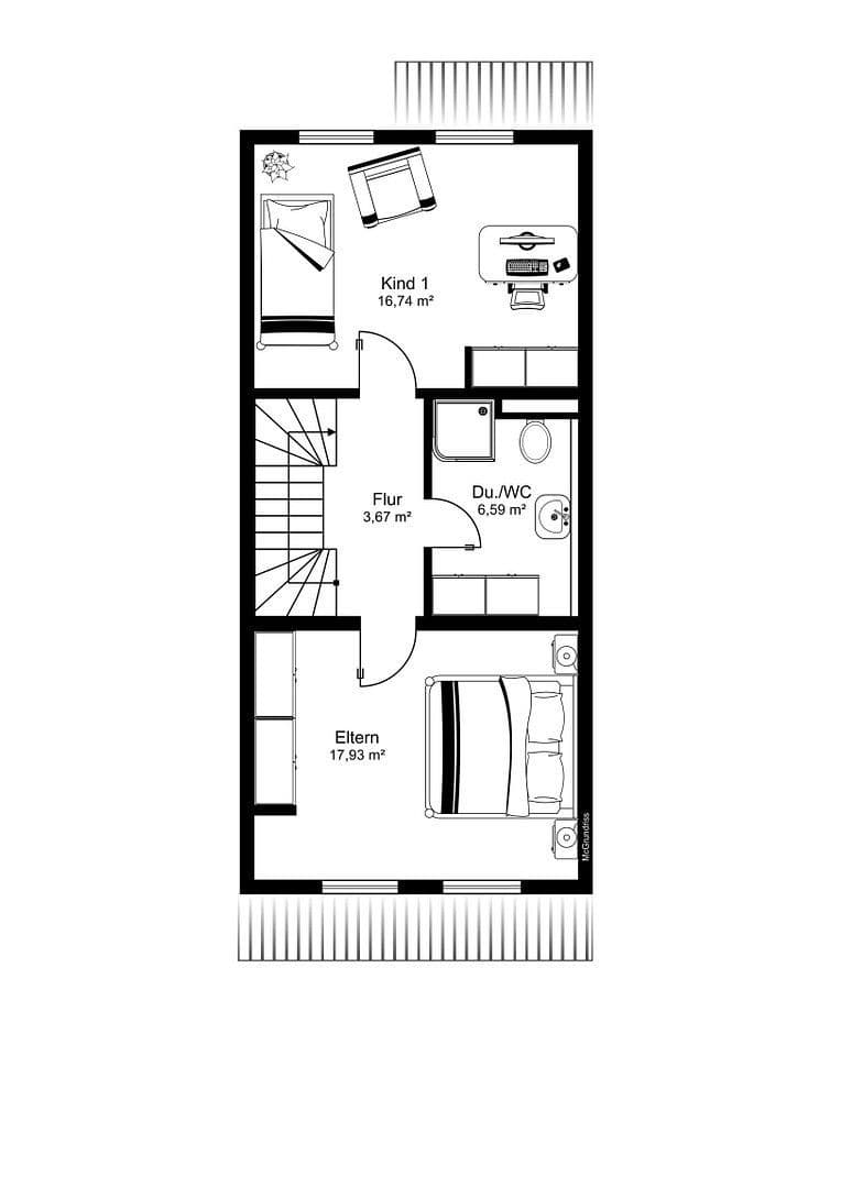 Predaj domu 127 m², pozemek 178 m², Eschenweg 41, Bamberg, Bavorsko Predaj domu 127 m², pozemek 178 m², Eschenweg 41, Bamberg, Bavorsko