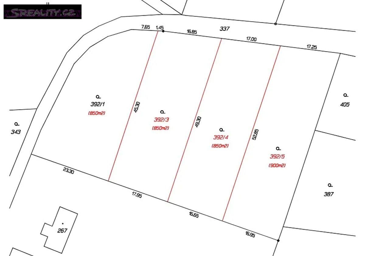 Predaj pozemku 850 m², Heřmaničky, Středočeský kraj Predaj pozemku 850 m², Heřmaničky, Středočeský kraj