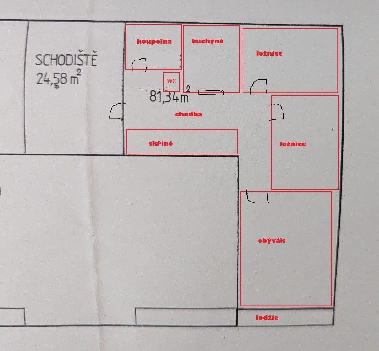 Predaj bytu 3-izbový 81 m², Na Petřinách, Praha, Praha Predaj bytu 3-izbový 81 m², Na Petřinách, Praha, Praha
