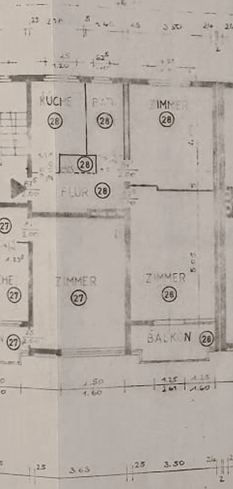 Predaj bytu 2-izbový 52 m², Manteuffelstraße 66A, Berlin, Berlín Predaj bytu 2-izbový 52 m², Manteuffelstraße 66A, Berlin, Berlín