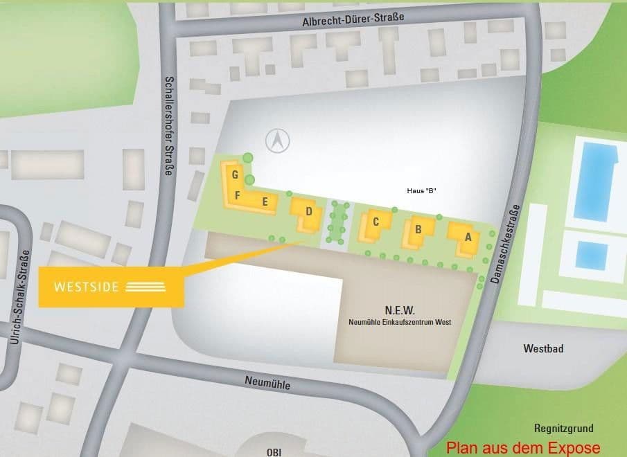 Predaj bytu 2-izbový 62 m², Helmut-Lederer-Str. 48, Erlangen, Bavorsko Predaj bytu 2-izbový 62 m², Helmut-Lederer-Str. 48, Erlangen, Bavorsko