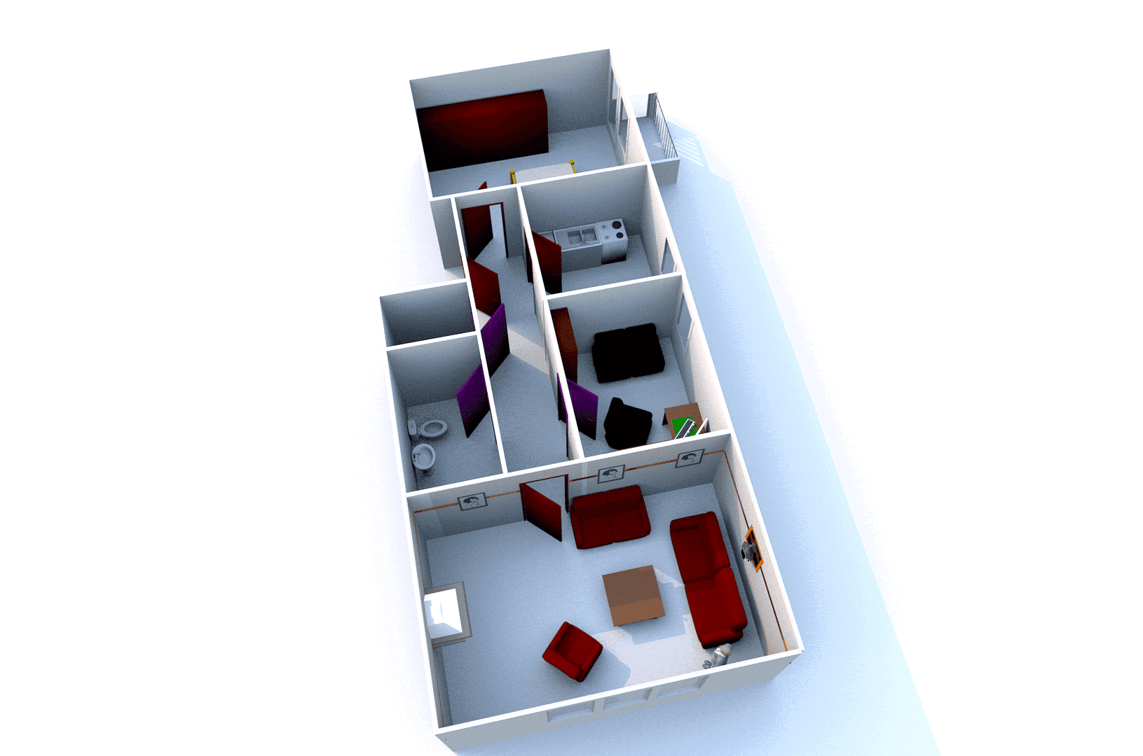 Predaj bytu 3-izbový 65 m², Bahnhofstraße, Lotte, Severné Porýnie - Westfálsko Predaj bytu 3-izbový 65 m², Bahnhofstraße, Lotte, Severné Porýnie - Westfálsko