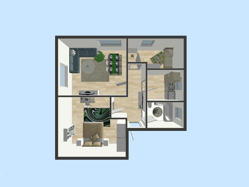 Prenájom bytu 3-izbový 73 m², Am Kucksberg 2, Waldbröl, Severné Porýnie - Westfálsko Prenájom bytu 3-izbový 73 m², Am Kucksberg 2, Waldbröl, Severné Porýnie - Westfálsko