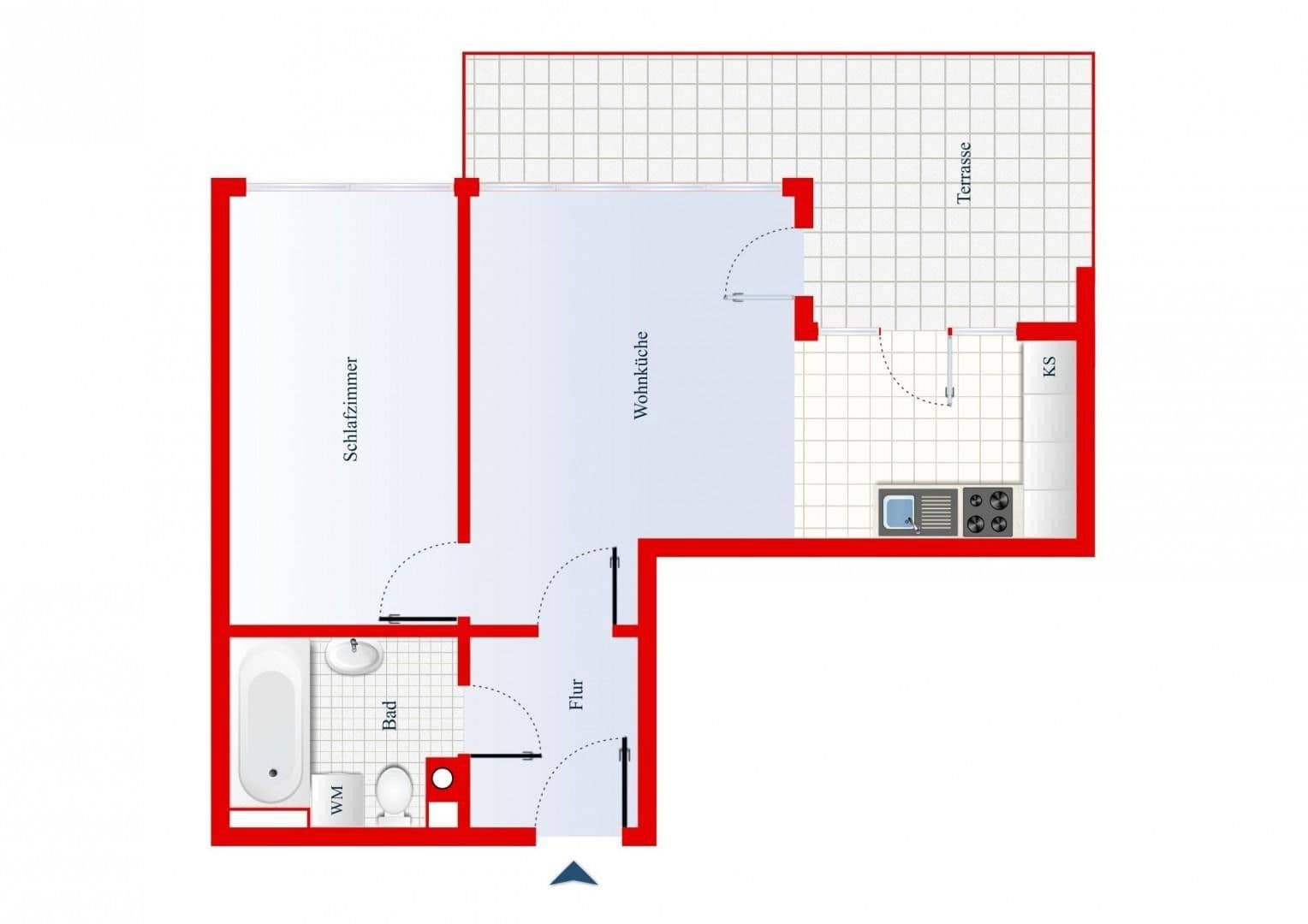 Predaj bytu 2-izbový 40 m², Kaiserstrasse 63, Wien, Viedeň Predaj bytu 2-izbový 40 m², Kaiserstrasse 63, Wien, Viedeň