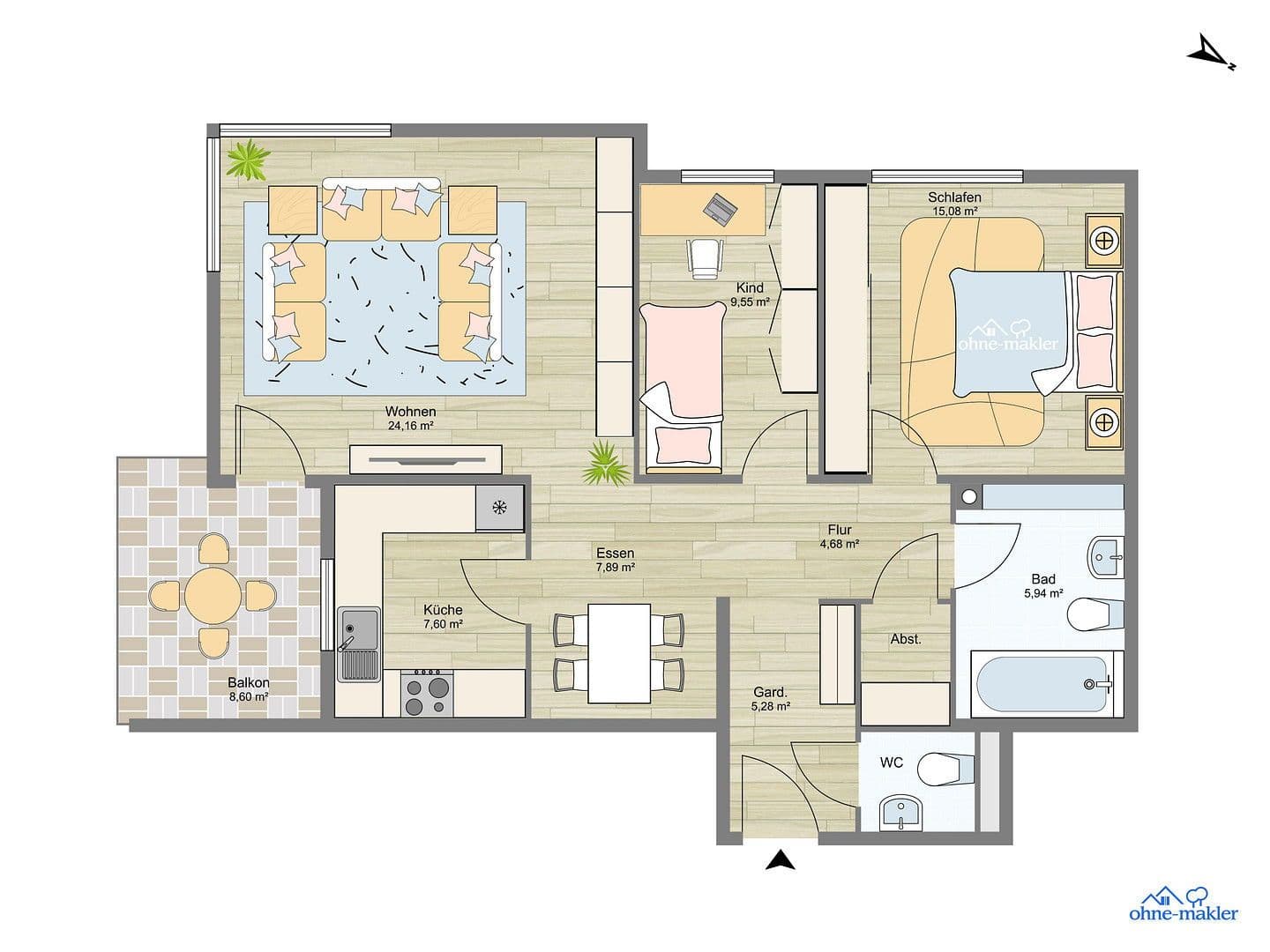 Predaj bytu 3-izbový 88 m², Otto-Schmitt-Groß-Str. 4, Bad Dürkheim, Porýnie-Falcko Predaj bytu 3-izbový 88 m², Otto-Schmitt-Groß-Str. 4, Bad Dürkheim, Porýnie-Falcko