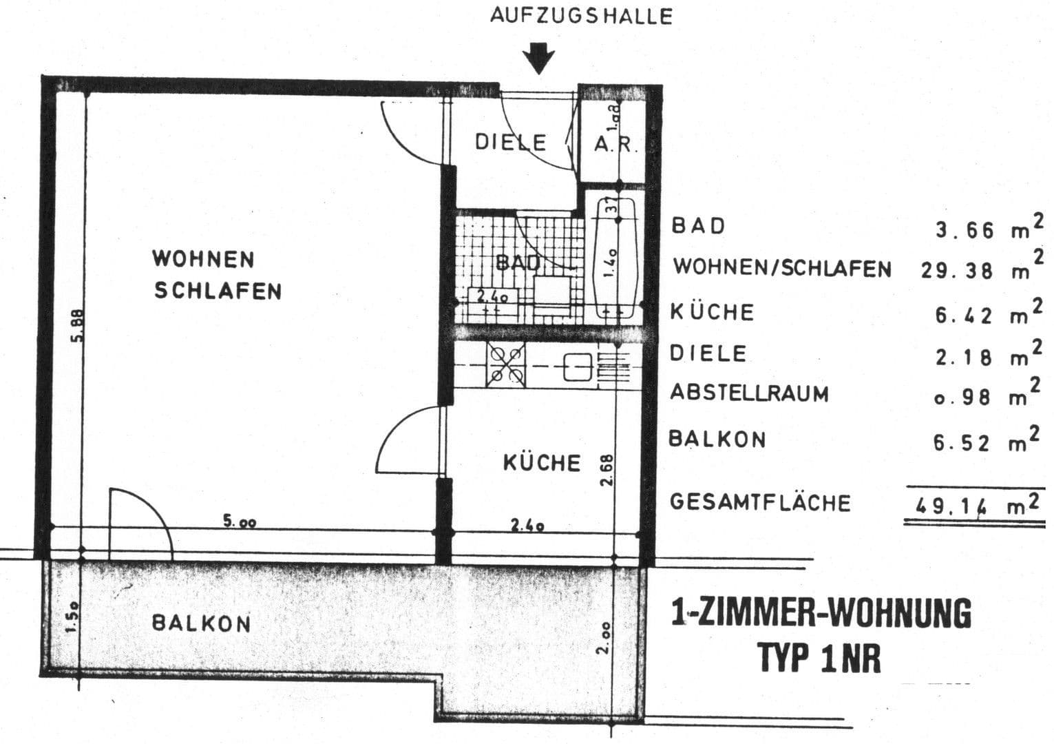Prenájom bytu 1-izbový 50 m², Lübecker Str. 9, Köln Weiden, Severné Porýnie - Westfálsko Prenájom bytu 1-izbový 50 m², Lübecker Str. 9, Köln Weiden, Severné Porýnie - Westfálsko