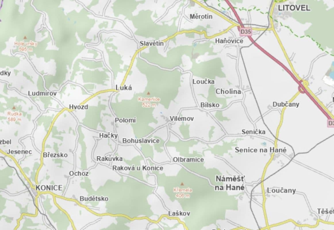 Predaj pozemku 1.696 m², Vilémov, Olomoucký kraj Predaj pozemku 1.696 m², Vilémov, Olomoucký kraj