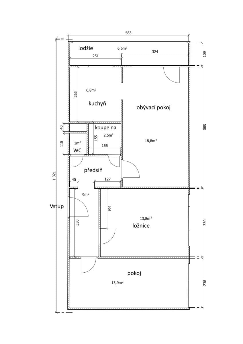 Predaj bytu 3-izbový 73 m², Průběžná, Praha, Praha Predaj bytu 3-izbový 73 m², Průběžná, Praha, Praha