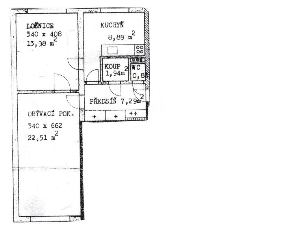 Predaj bytu 2-izbový 55 m², Kamerunská, Praha, Praha Predaj bytu 2-izbový 55 m², Kamerunská, Praha, Praha