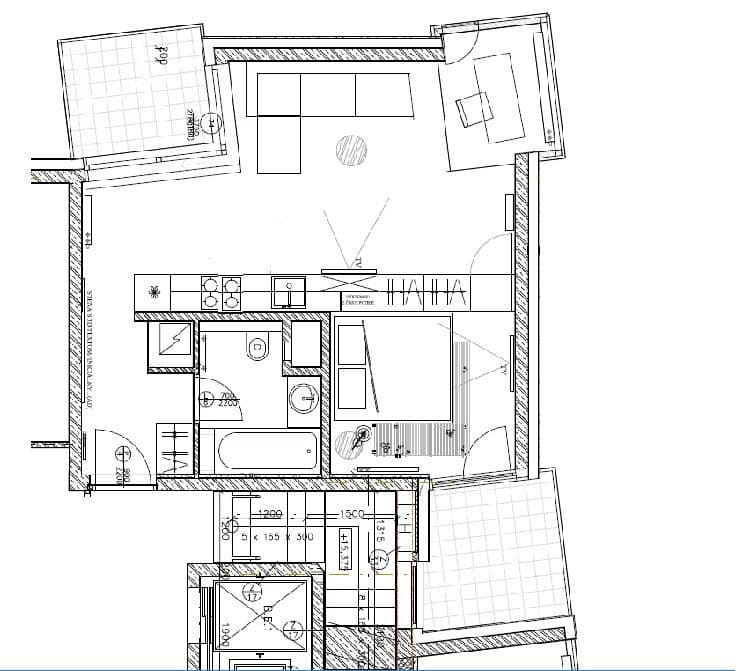 Prenájom bytu 2-izbový 47 m², Komunardů, Praha, Praha Prenájom bytu 2-izbový 47 m², Komunardů, Praha, Praha