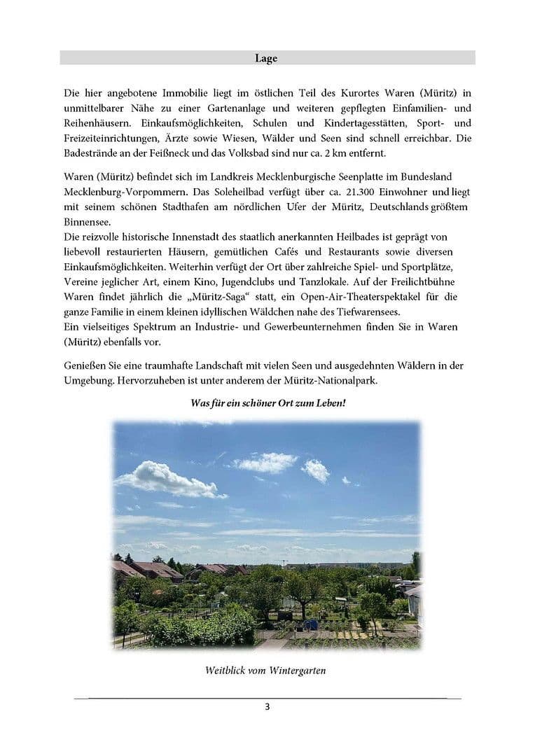 Predaj domu 205 m², pozemek 530 m², Waren (Müritz), Meklenbursko-Predpomoransko Predaj domu 205 m², pozemek 530 m², Waren (Müritz), Meklenbursko-Predpomoransko