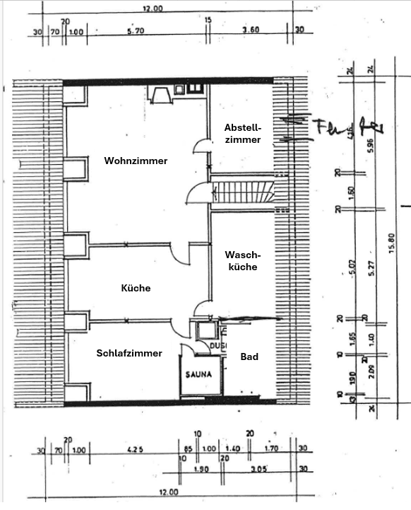 Prenájom bytu 2-izbový 104 m², Polcher Straße, Mayen, Porýnie-Falcko Prenájom bytu 2-izbový 104 m², Polcher Straße, Mayen, Porýnie-Falcko