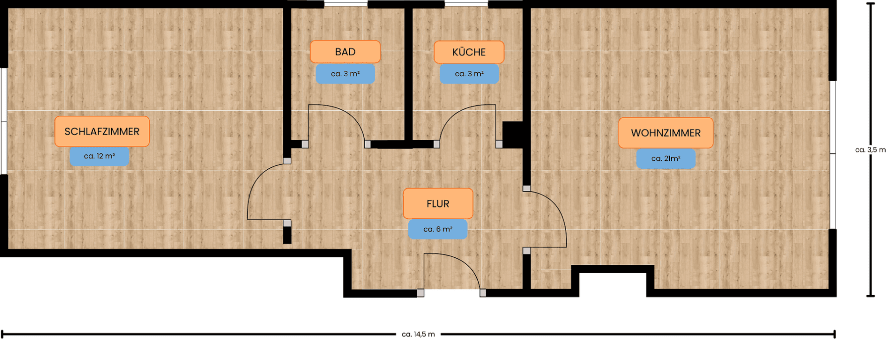 Prenájom bytu 2-izbový 45 m², Nürnberg, Bavorsko Prenájom bytu 2-izbový 45 m², Nürnberg, Bavorsko