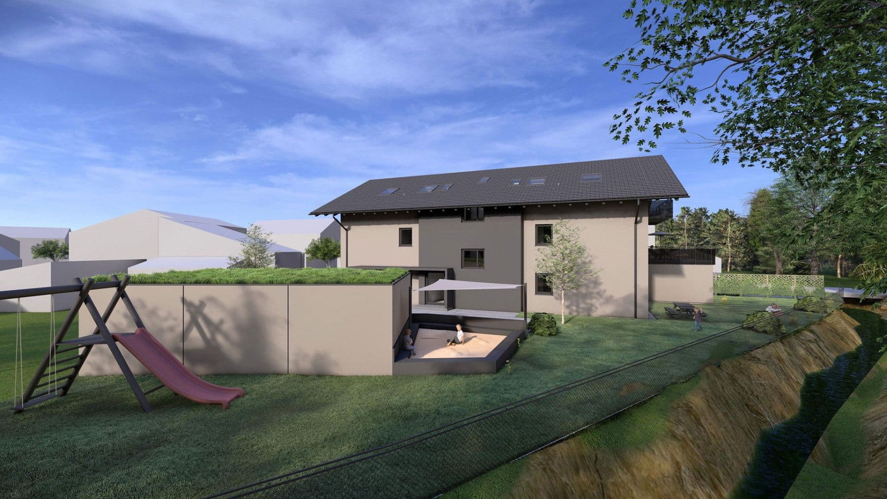 Predaj bytu 4-izbový 107 m², Holzstraße 4, Raubling, Bavorsko Predaj bytu 4-izbový 107 m², Holzstraße 4, Raubling, Bavorsko