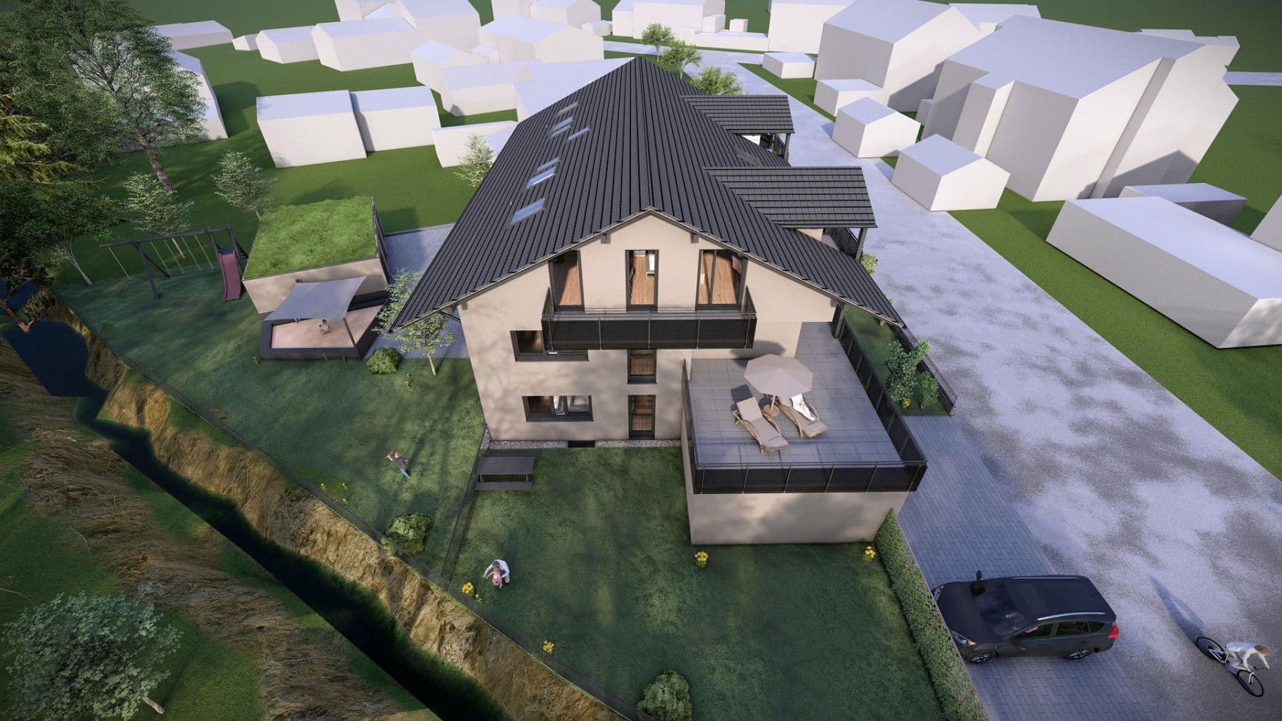 Predaj bytu 4-izbový 107 m², Holzstraße 4, Raubling, Bavorsko Predaj bytu 4-izbový 107 m², Holzstraße 4, Raubling, Bavorsko