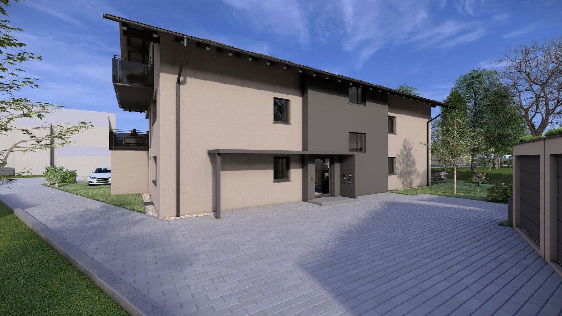 Predaj bytu 4-izbový 93 m², Holzstraße 4, Raubling, Bavorsko Predaj bytu 4-izbový 93 m², Holzstraße 4, Raubling, Bavorsko