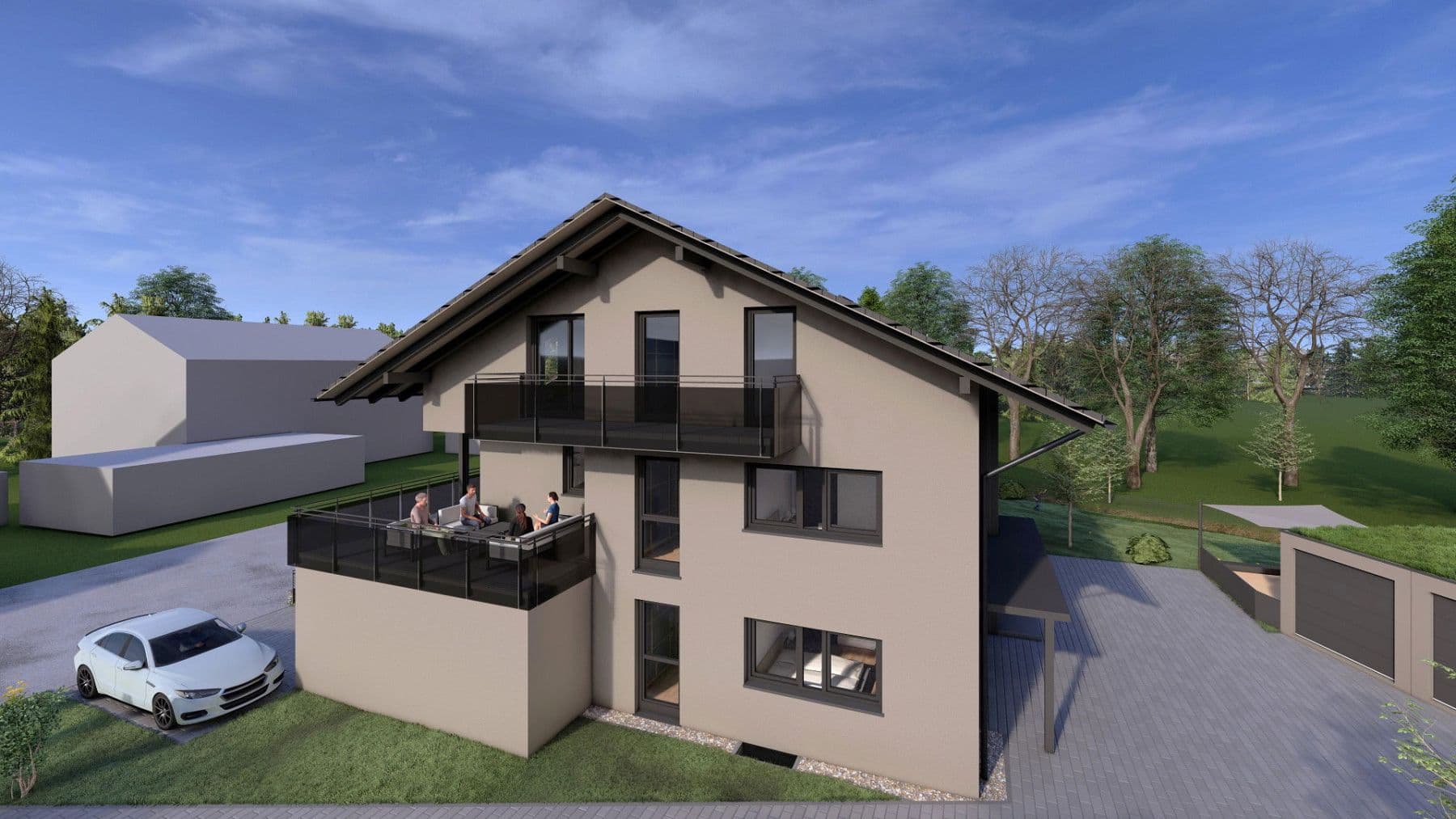 Predaj bytu 4-izbový 93 m², Holzstraße 4, Raubling, Bavorsko Predaj bytu 4-izbový 93 m², Holzstraße 4, Raubling, Bavorsko