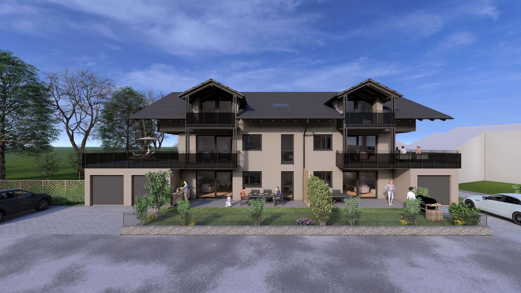 Predaj bytu 3-izbový 91 m², Holzstraße 4, Raubling, Bavorsko Predaj bytu 3-izbový 91 m², Holzstraße 4, Raubling, Bavorsko