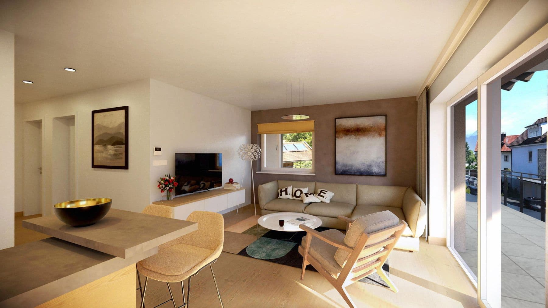 Predaj bytu 3-izbový 91 m², Holzstraße 4, Raubling, Bavorsko Predaj bytu 3-izbový 91 m², Holzstraße 4, Raubling, Bavorsko