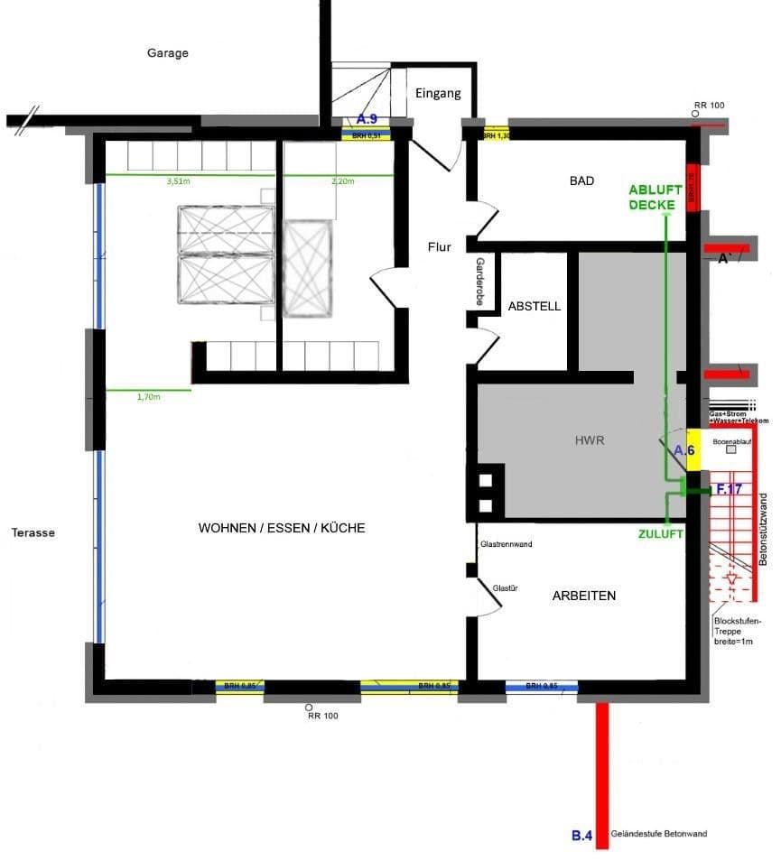 Prenájom bytu 3-izbový 121 m², Am Suderbrunnen 12, Mainz, Porýnie-Falcko Prenájom bytu 3-izbový 121 m², Am Suderbrunnen 12, Mainz, Porýnie-Falcko