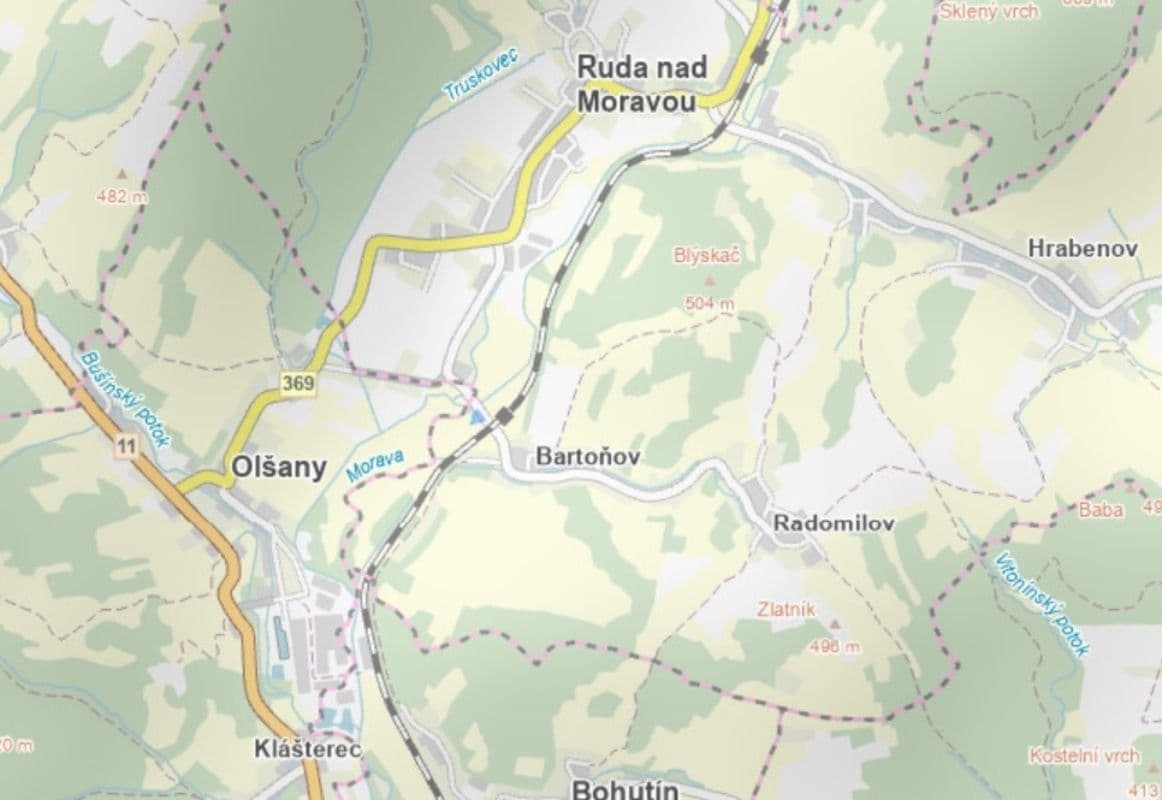 Predaj pozemku 2.337 m², Ruda nad Moravou, Olomoucký kraj Predaj pozemku 2.337 m², Ruda nad Moravou, Olomoucký kraj