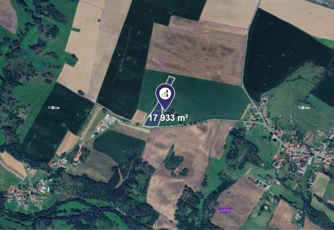 Predaj pozemku 4.483 m², Stránecká Zhoř, Kraj Vysočina Predaj pozemku 4.483 m², Stránecká Zhoř, Kraj Vysočina