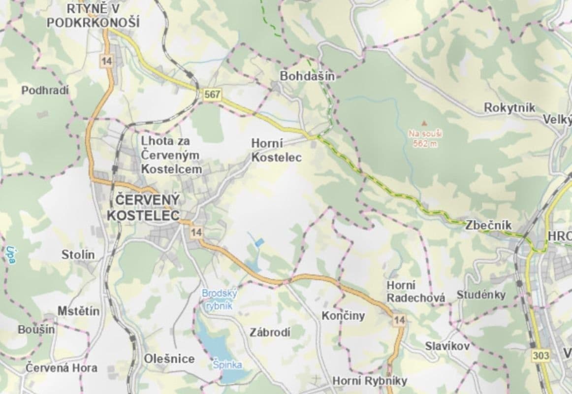 Predaj pozemku 7.228 m², Červený Kostelec, Královéhradecký kraj Predaj pozemku 7.228 m², Červený Kostelec, Královéhradecký kraj