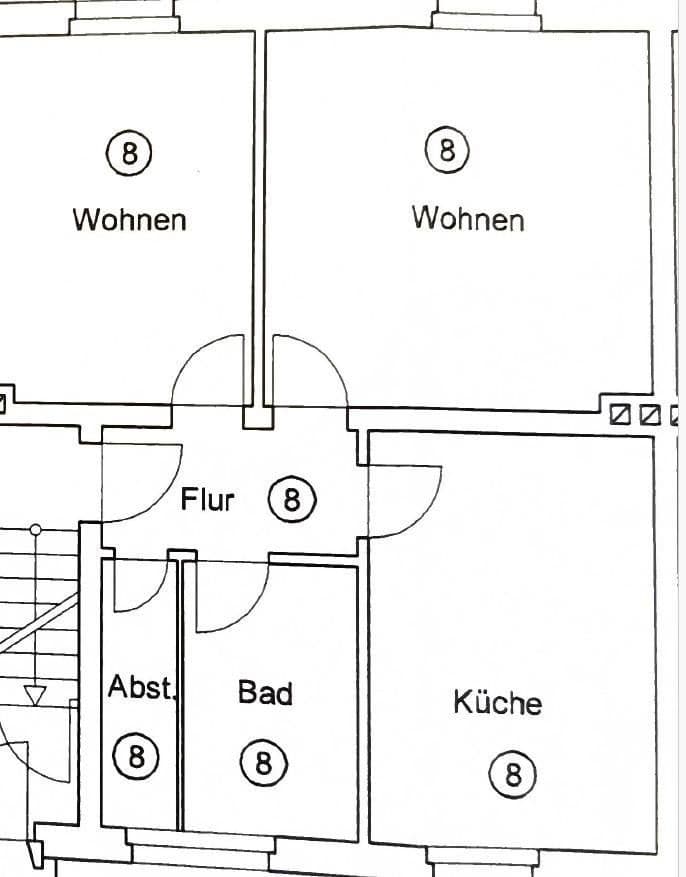 Prenájom bytu 2-izbový 56 m², Lerchenfeldstraße 4, Regensburg, Bavorsko Prenájom bytu 2-izbový 56 m², Lerchenfeldstraße 4, Regensburg, Bavorsko