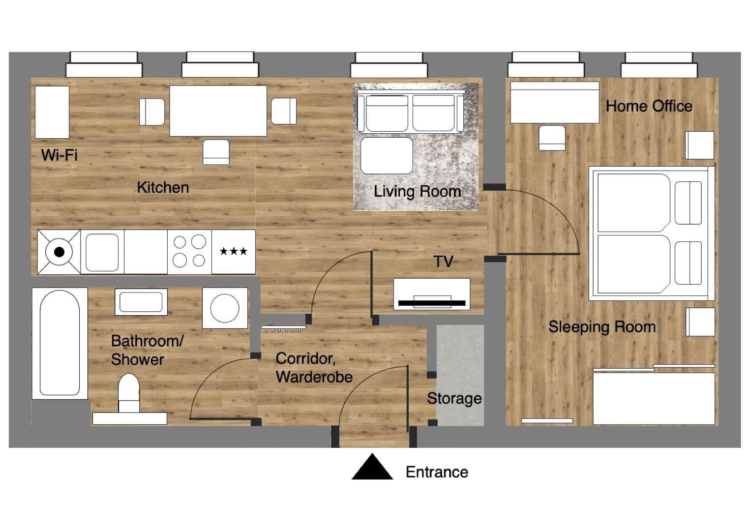 Prenájom bytu 2-izbový 48 m², Winckelmannstr. 29, Magdeburg, Sasko-Anhaltsko Prenájom bytu 2-izbový 48 m², Winckelmannstr. 29, Magdeburg, Sasko-Anhaltsko